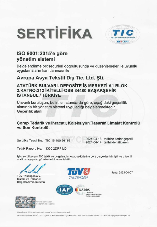 DIN EN ISO 9001:2015
